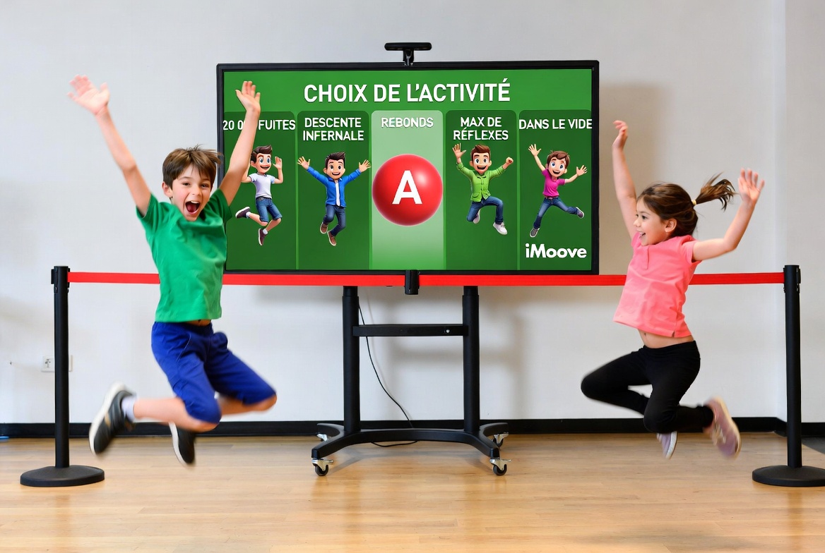 Animation i-Moove avec enfants